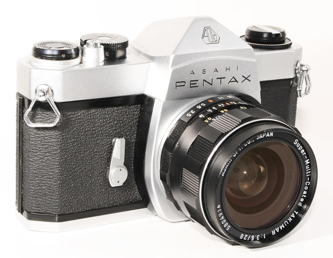 【美品・作動良好】 PENTAX SL & SMC タクマー 28mm F3.5