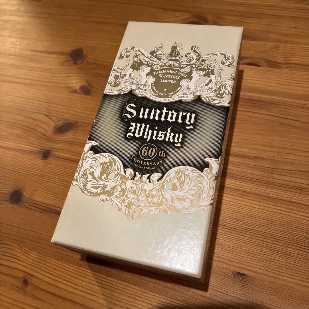 新品未開封 非売品 サントリー ウィスキー 特角 10年 角瓶 発売60周年