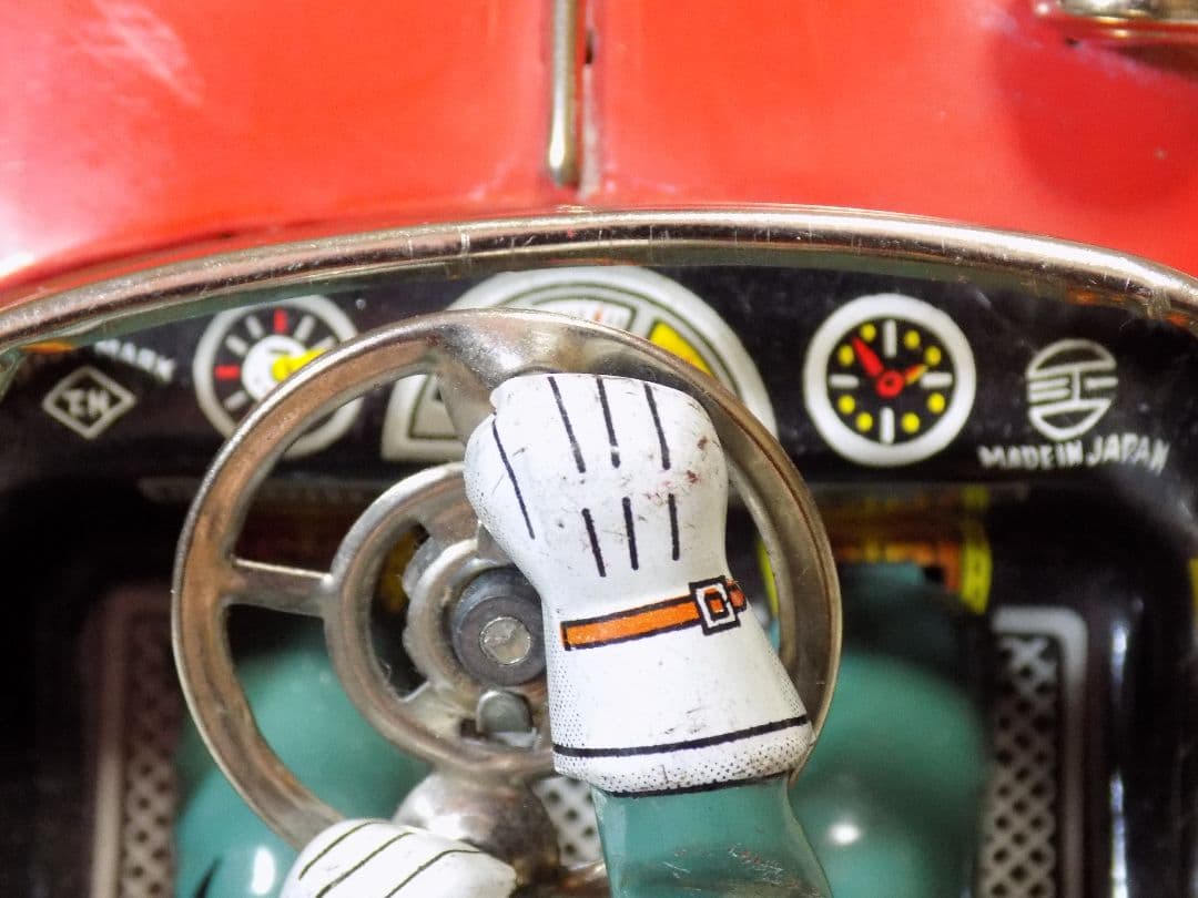 野村トーイ•新工社？ダブルネーム　電動　FIRE CHIEF CAR 動作品