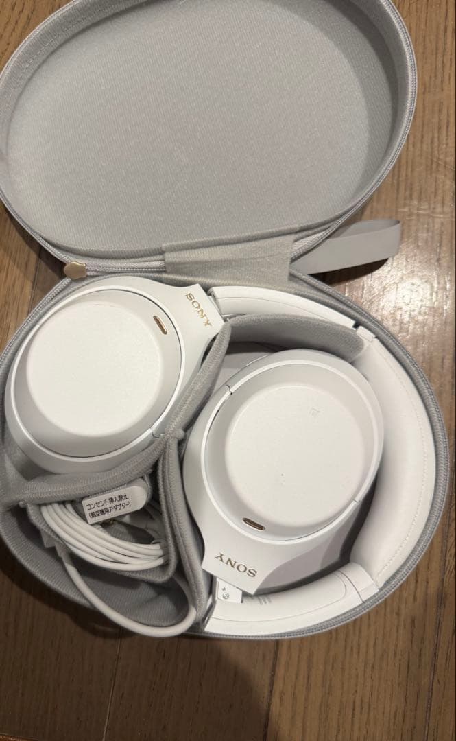 sony WH-1000XM4 WM ワイヤレスヘッドホン サイレントホワイト