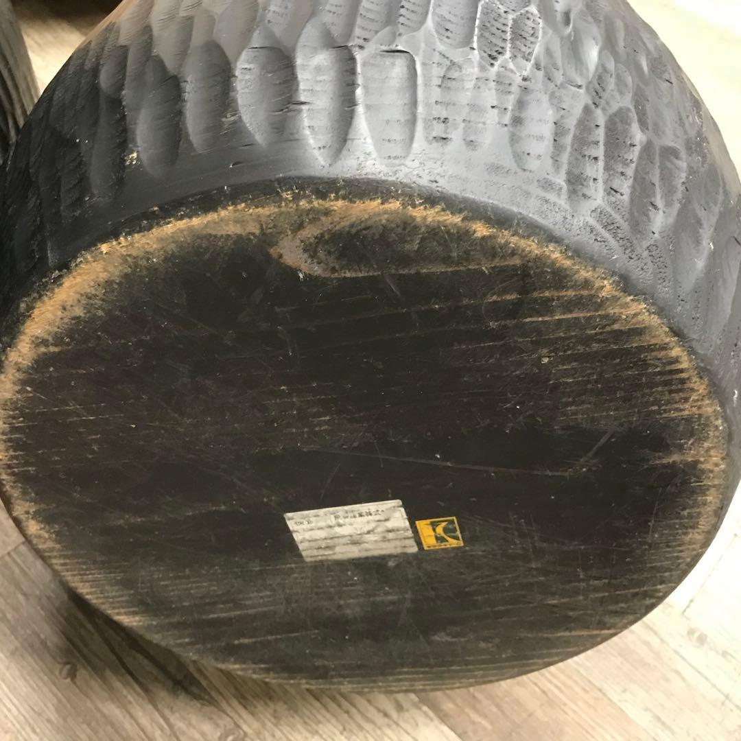 飛騨産業　wavok　スツール ×1 ブラック　木製　杉