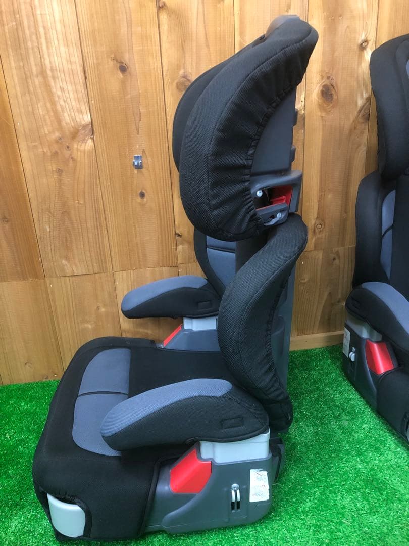 GRACO グレコ ジュニアシート チャイルドシートブラック/グレー　2個セット