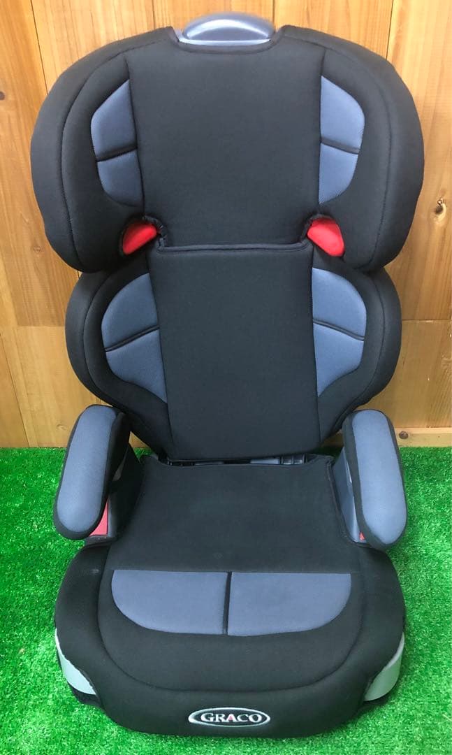GRACO グレコ ジュニアシート チャイルドシートブラック/グレー　2個セット