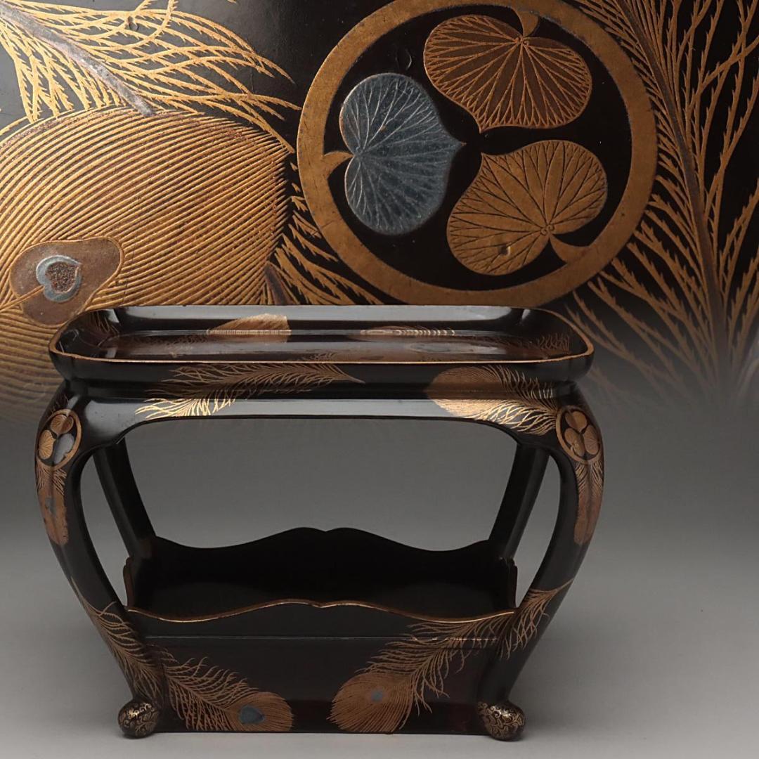 江戸時代　徳川家放出品　花台・飾り台・香炉台）