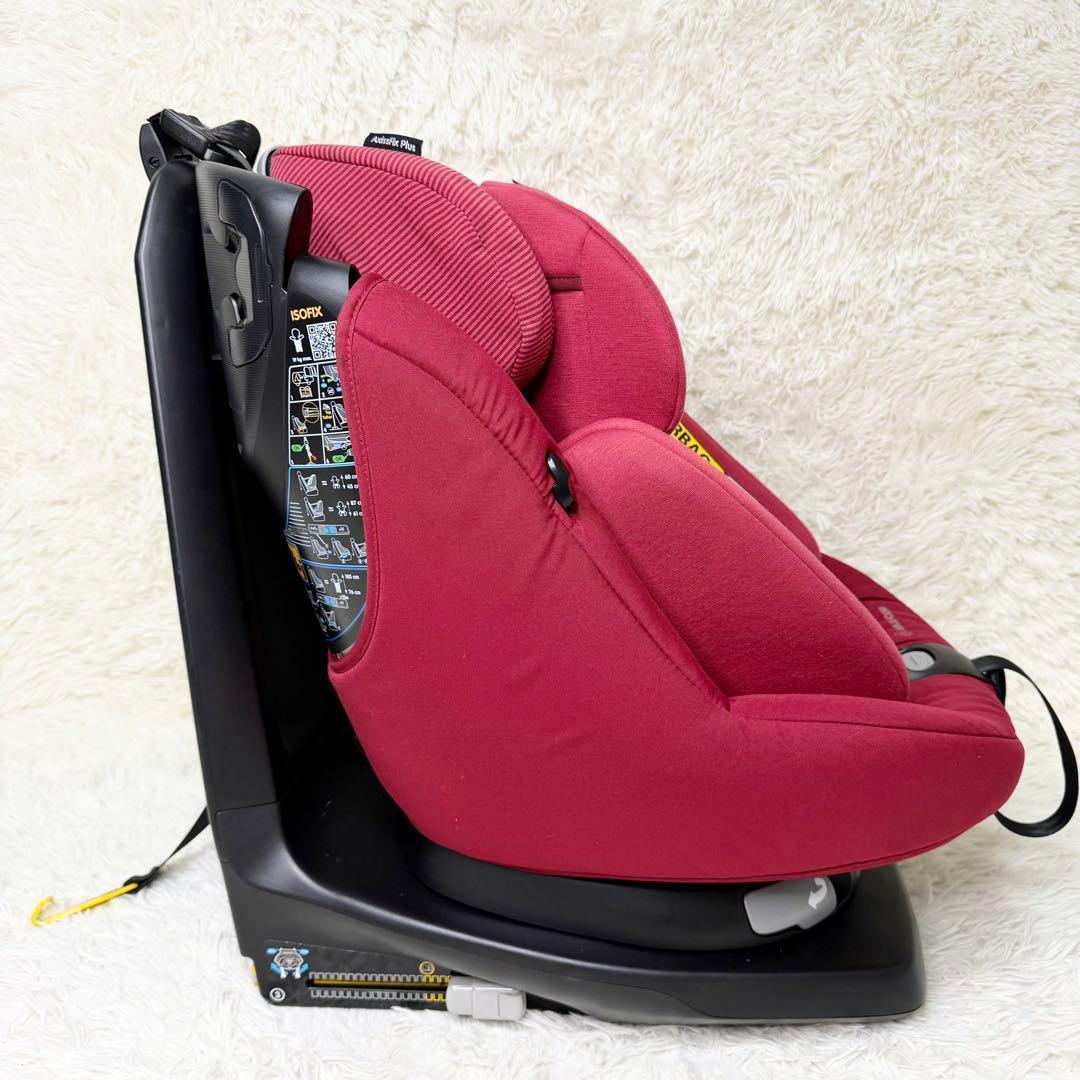 美品 MAXI-COSI マキシコシ AxissFix Plus ノマドレッド