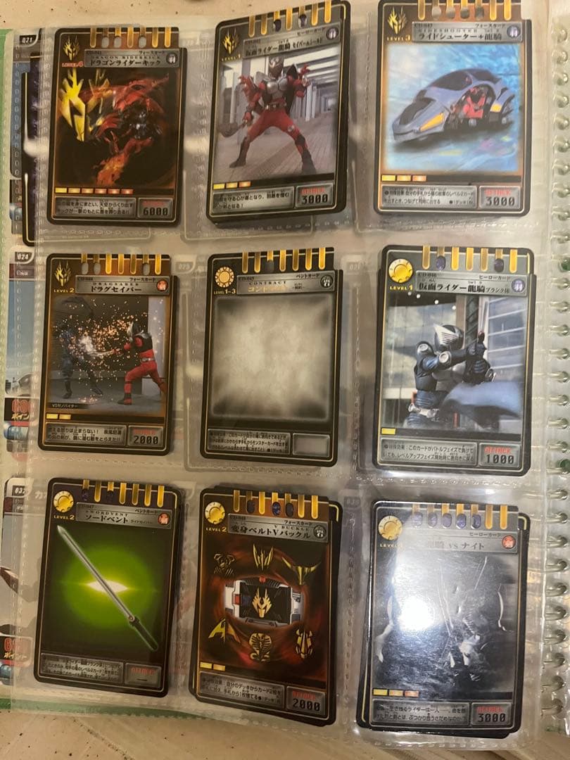 【バラ売り可能！】仮面ライダー龍騎　アドベントカード　ニチアサ