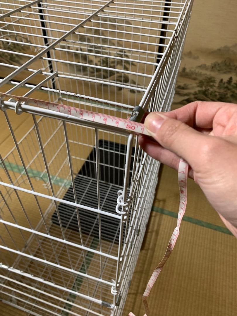 あずき　 大型ゲージ　お掃除簡単　チンチラ　ゲージ　小動物