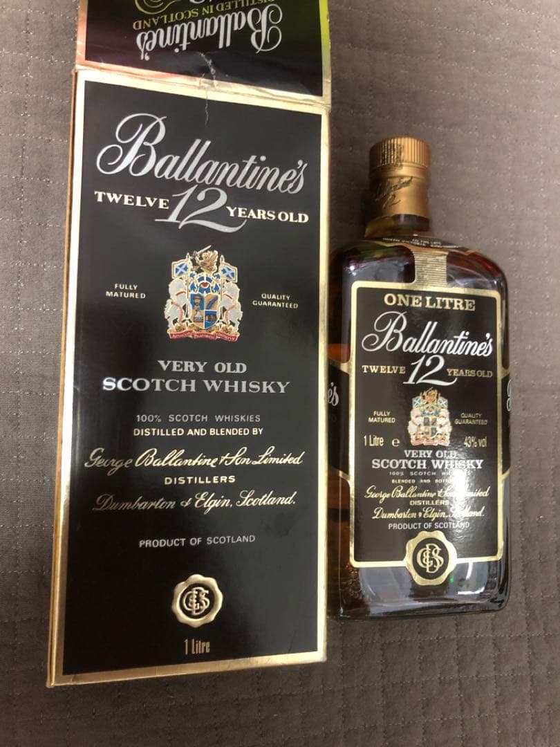 ウイスキー Ballantine's 12 Years Old 1L