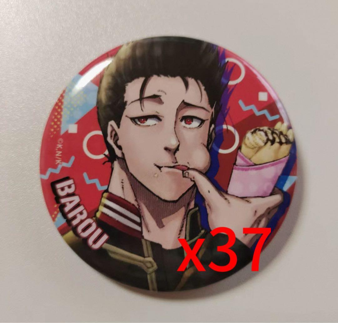 ブルーロック 原作絵　私服 缶バッジ 馬狼 照英37個セット