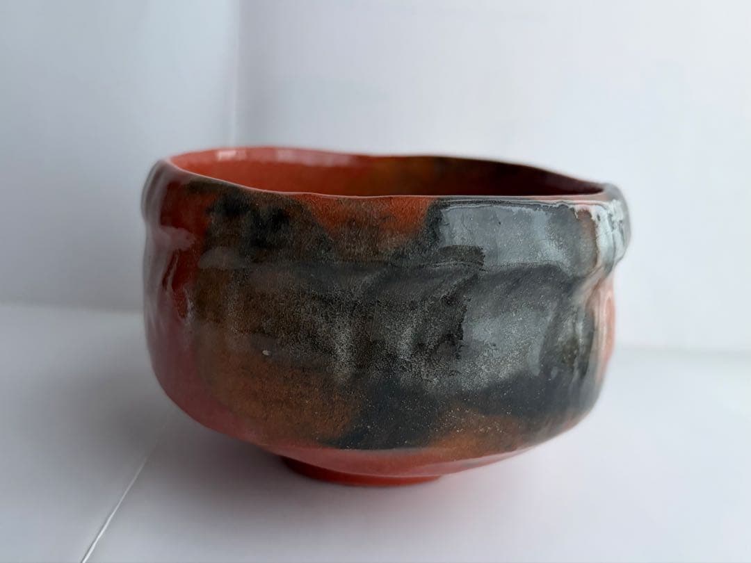 楽茶碗　黒楽・赤楽セット　平安松楽造　茶道具