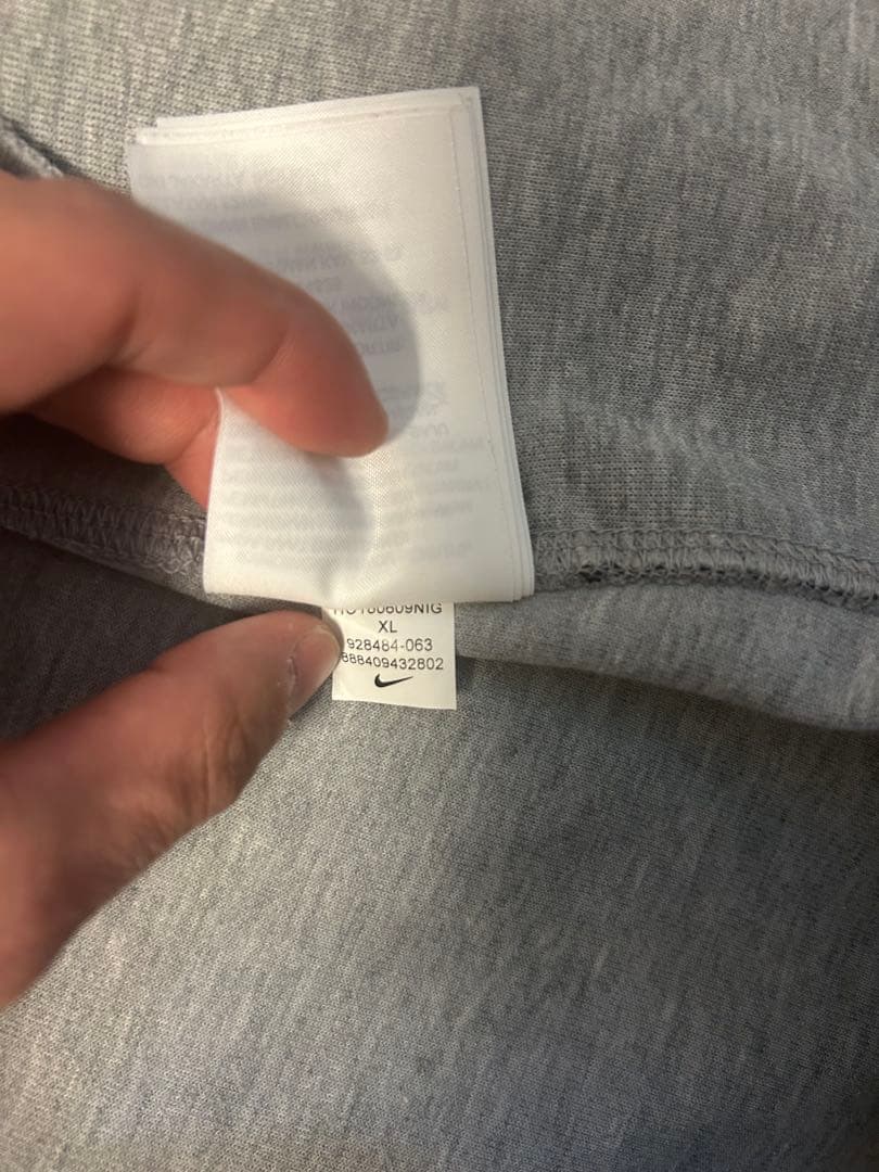 Nike テックフリース上XL 下L グレー