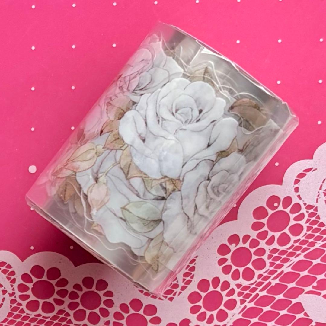 PET 命运 ダイカット加工 5cm×4.6m 海外マスキングテープ　海外マステ