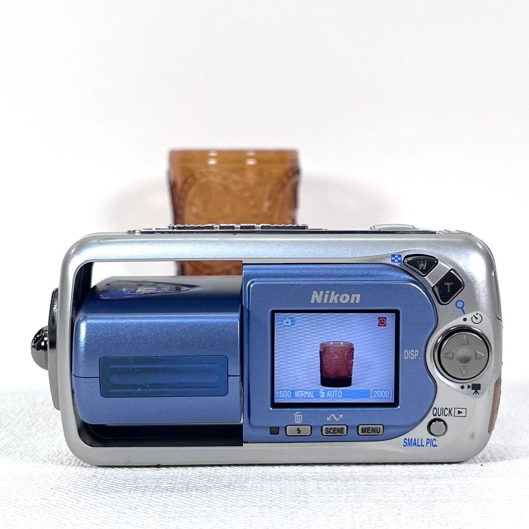 動作確認済 Nikon coolpix E2500 レトロ デジカメ