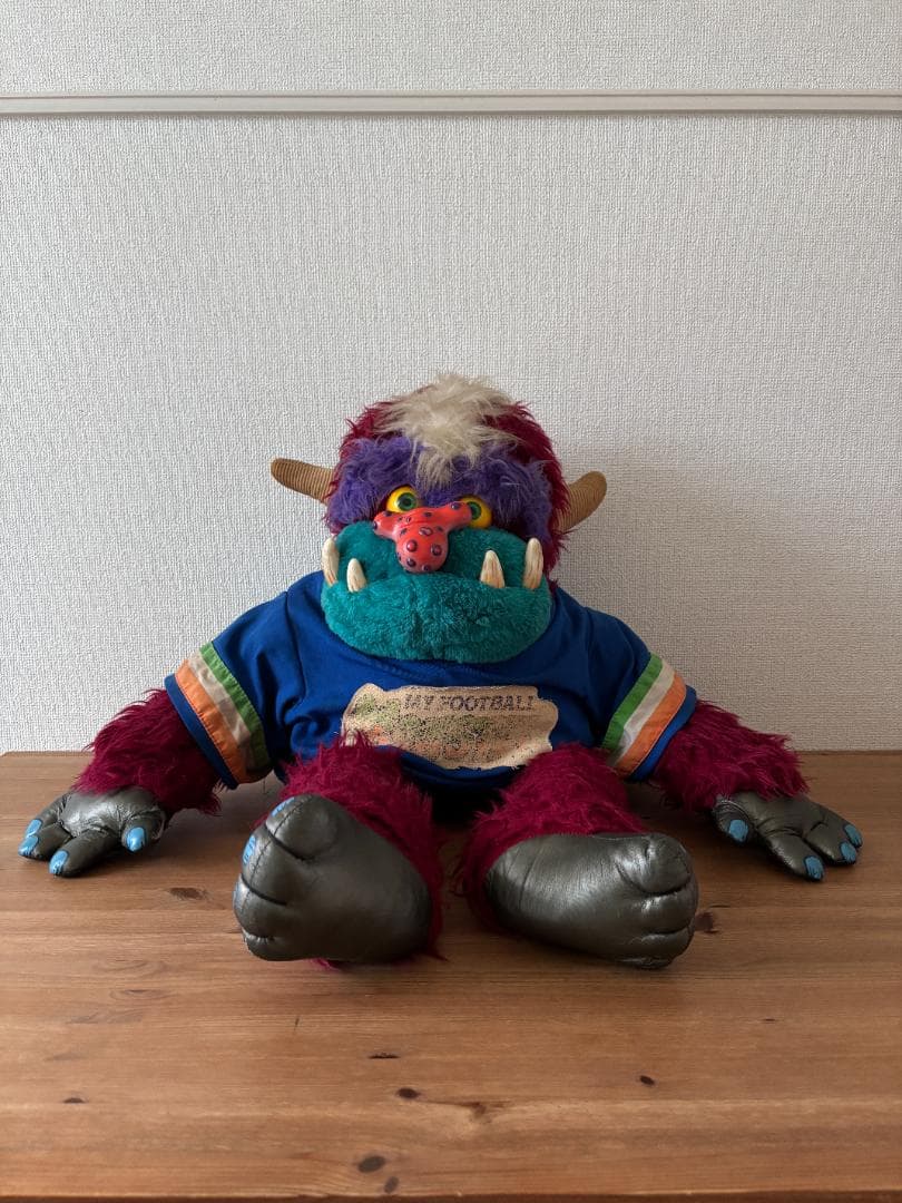 マイフットボールモンスター 1986年製 ぬいぐるみ