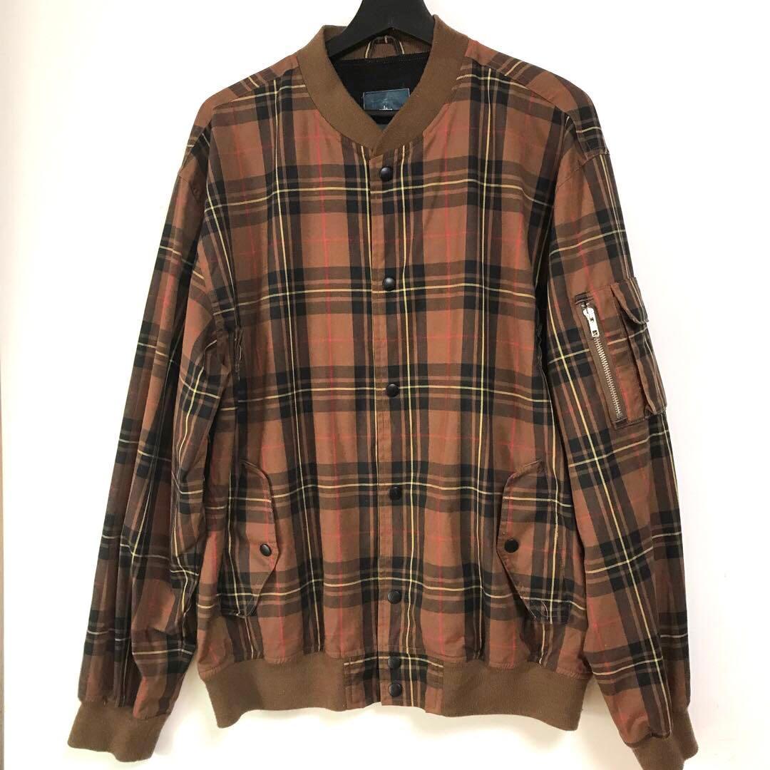ジャケット・アウター vintage stussy classic check jacket dg