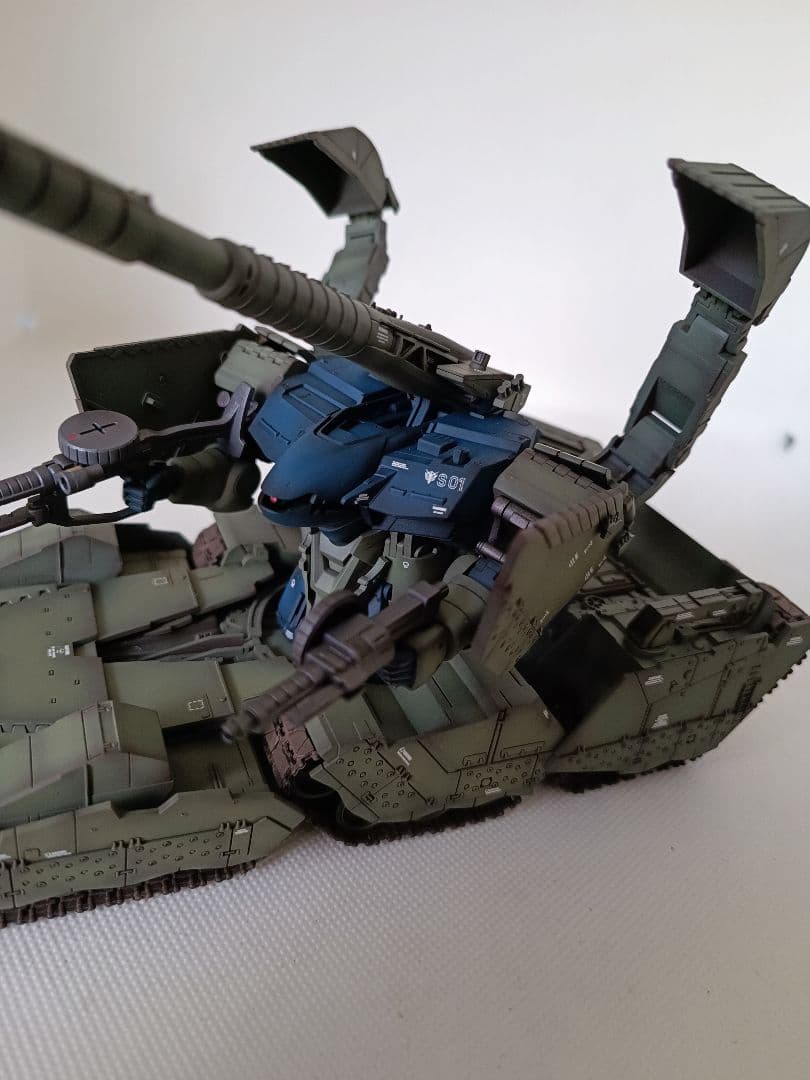 EXモデル　ヒルドルブ　ガンプラ　全塗装　完成品