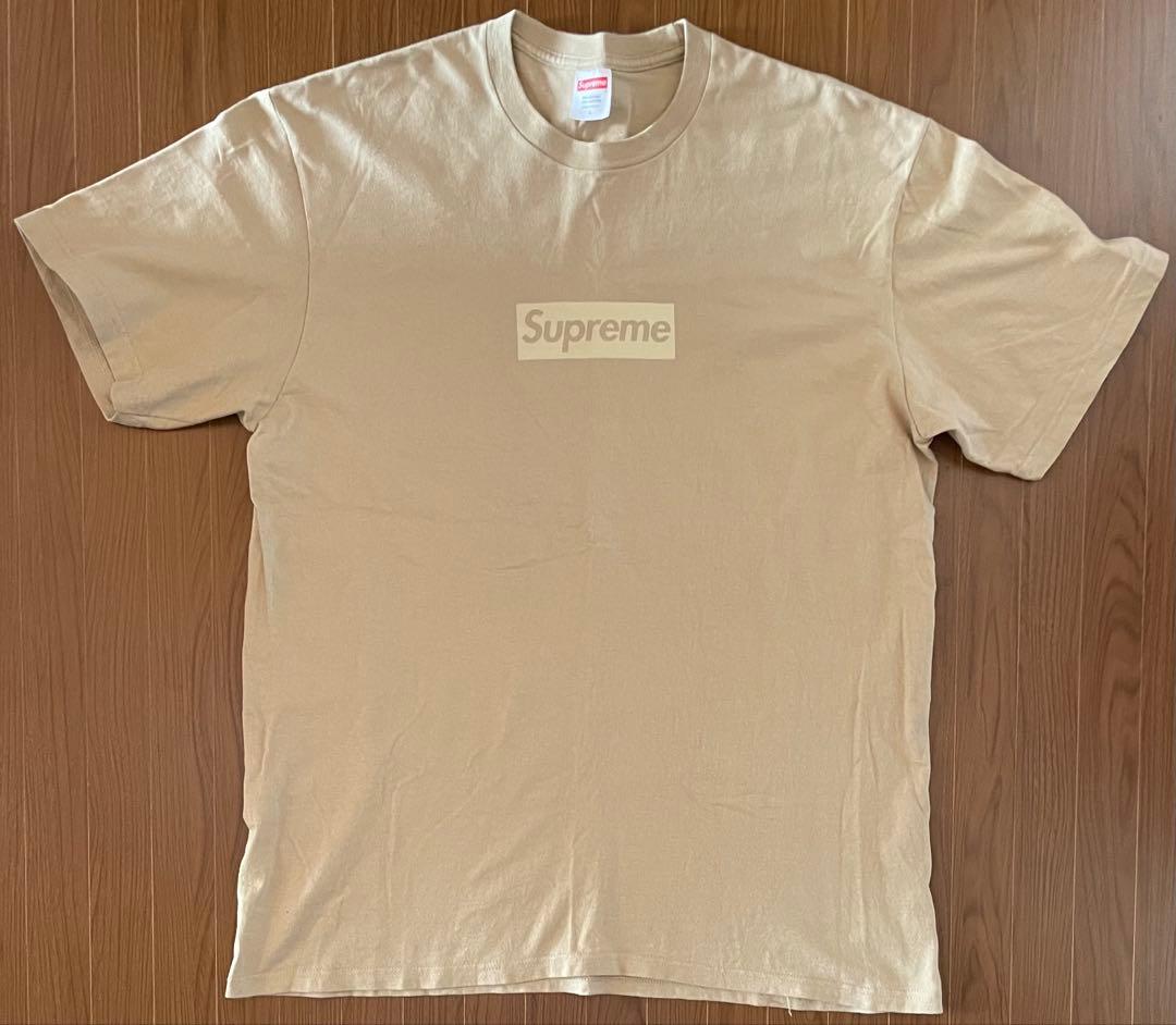 Supreme Tonal Box Logo Tee カーキ　シュプリーム