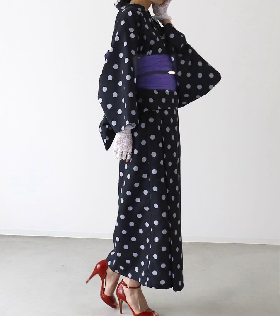 itto... 浴衣 キャミワンピース+羽織り+兵児帯