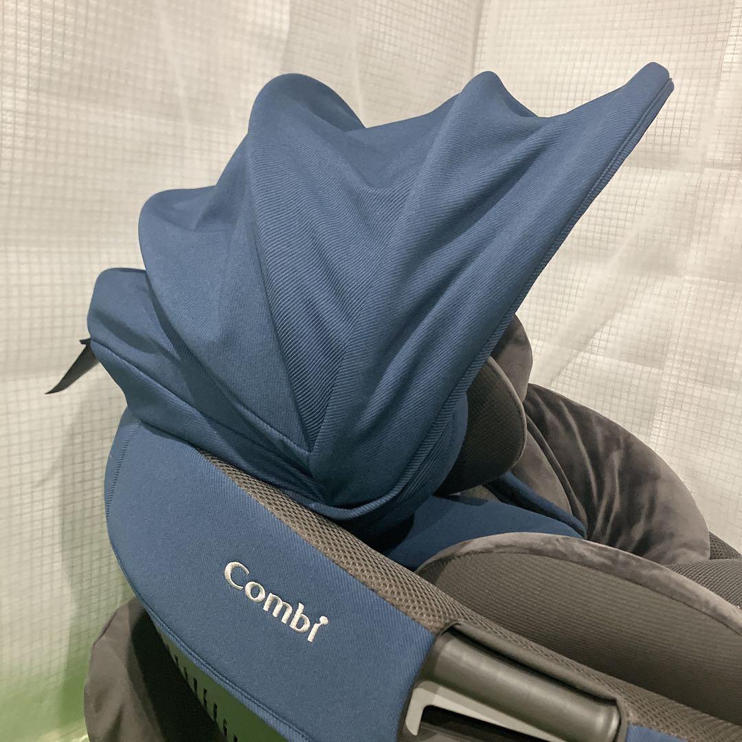 combi THE S ISOFIX エッグショック ZB-690ネイビー