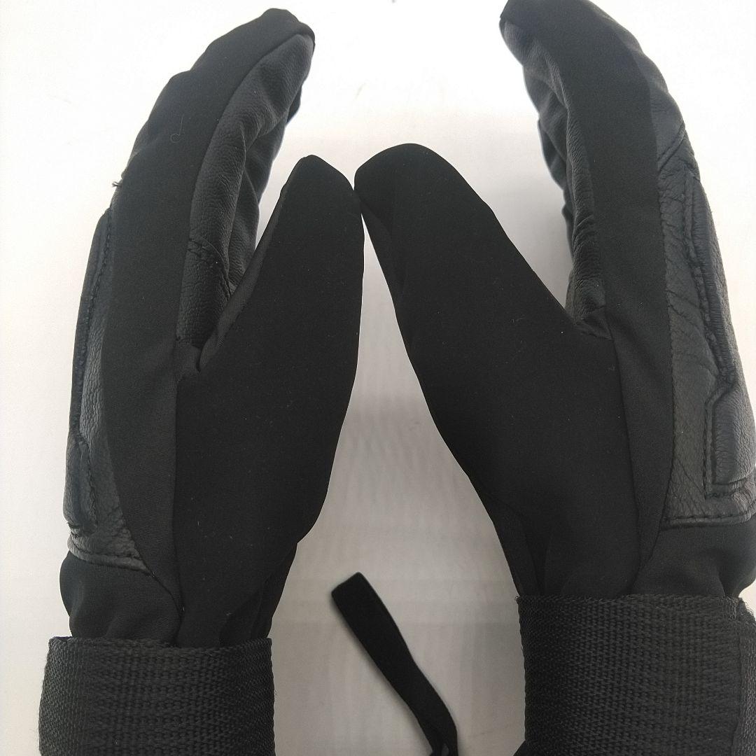 新品　ミレー　ロング 3 イン 1 ドライエッジ グローブ　雪山　本革　黒　Ｓ