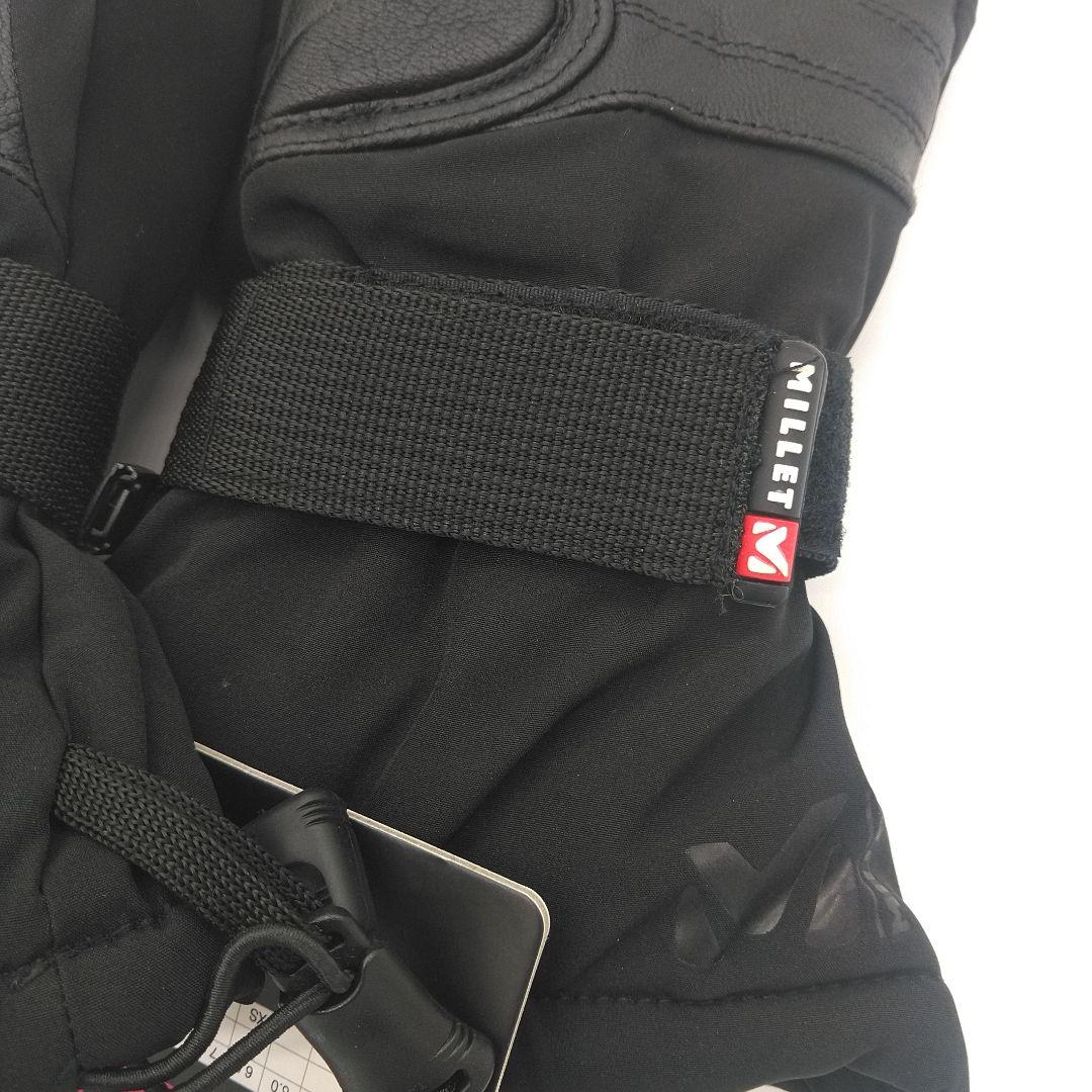 新品　ミレー　ロング 3 イン 1 ドライエッジ グローブ　雪山　本革　黒　Ｓ