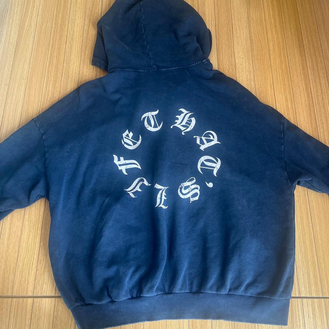 That’s life ジップパーカー ネイビー