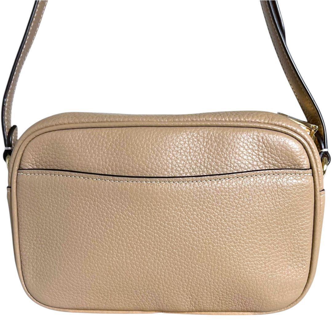バッグ Coach Jamie Camera Bag Leather Beige
