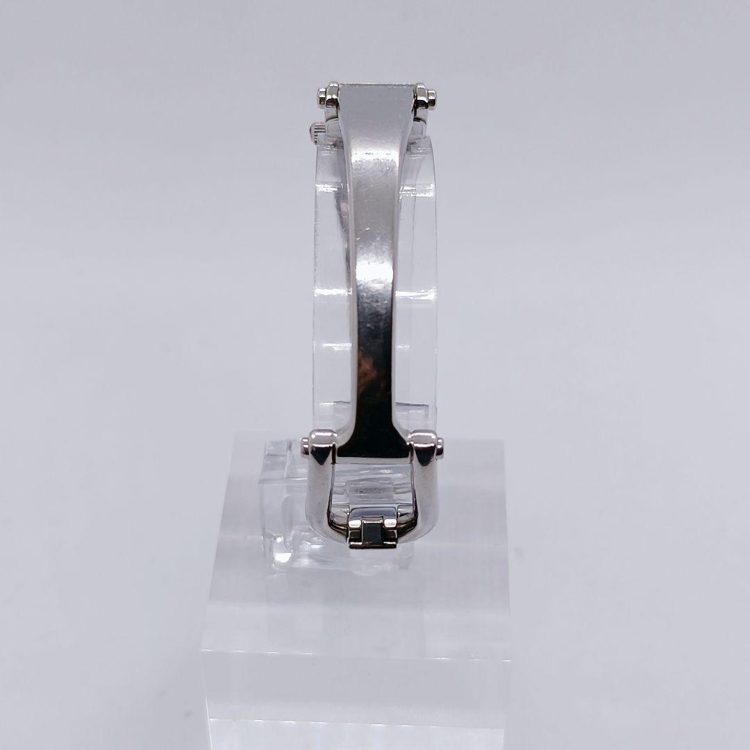 【稼動品】GUCCI 1500L シルバーシェル文字盤 シルバーバングル