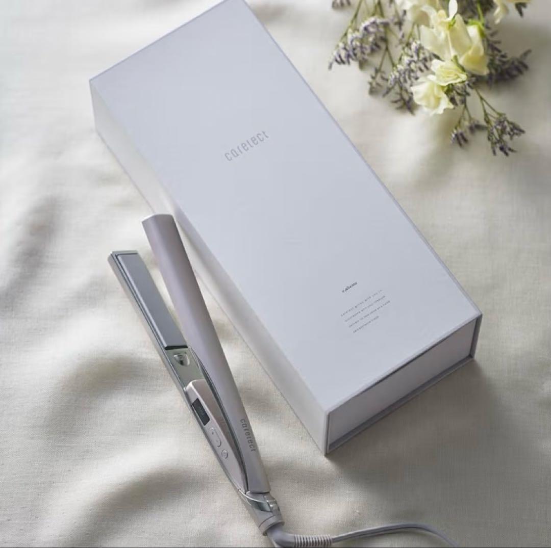 carelect ヘアアイロン　保証書つき