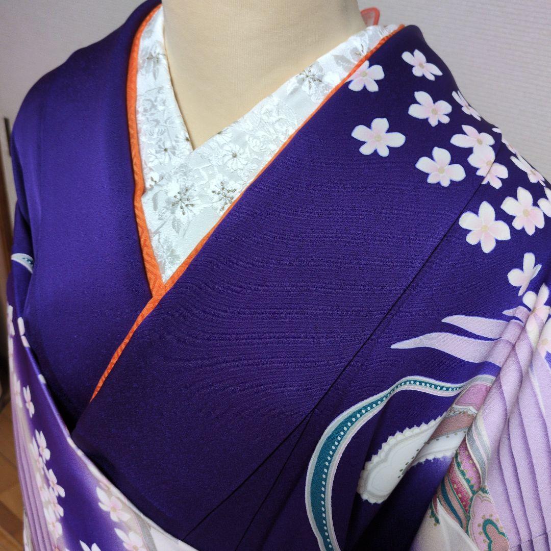 身丈168センチ華麗なまでのお振り袖　正絹　う