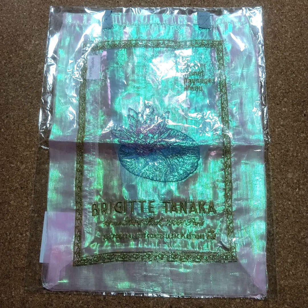 モネ展　オーガンジー刺繍バッグ　オーロラ　ブリジット·タナカ