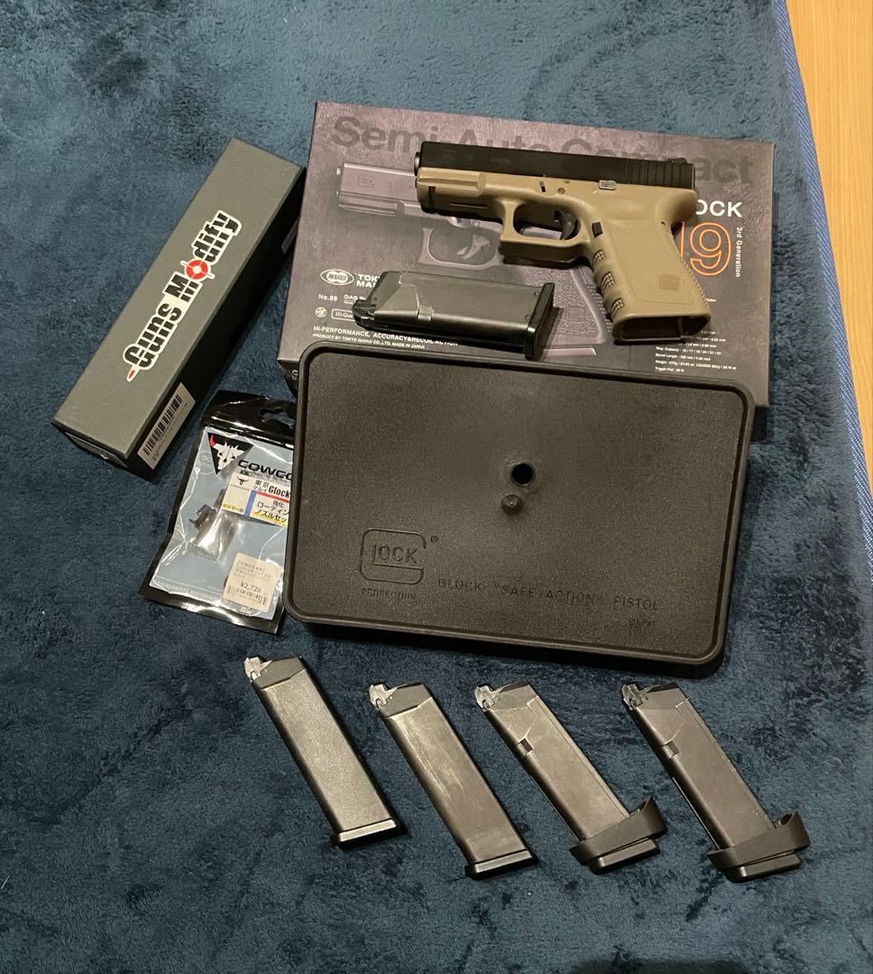 マルイGLOCK 19 gen3 ガスガン カスタム 他