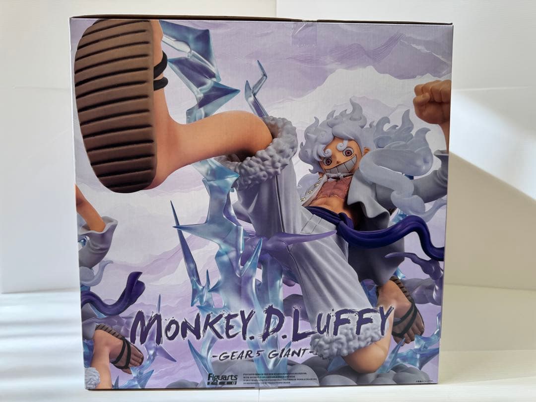 【新品未開封】フィギュアーツZERO 超激戦 ルフィ ギア5 巨人