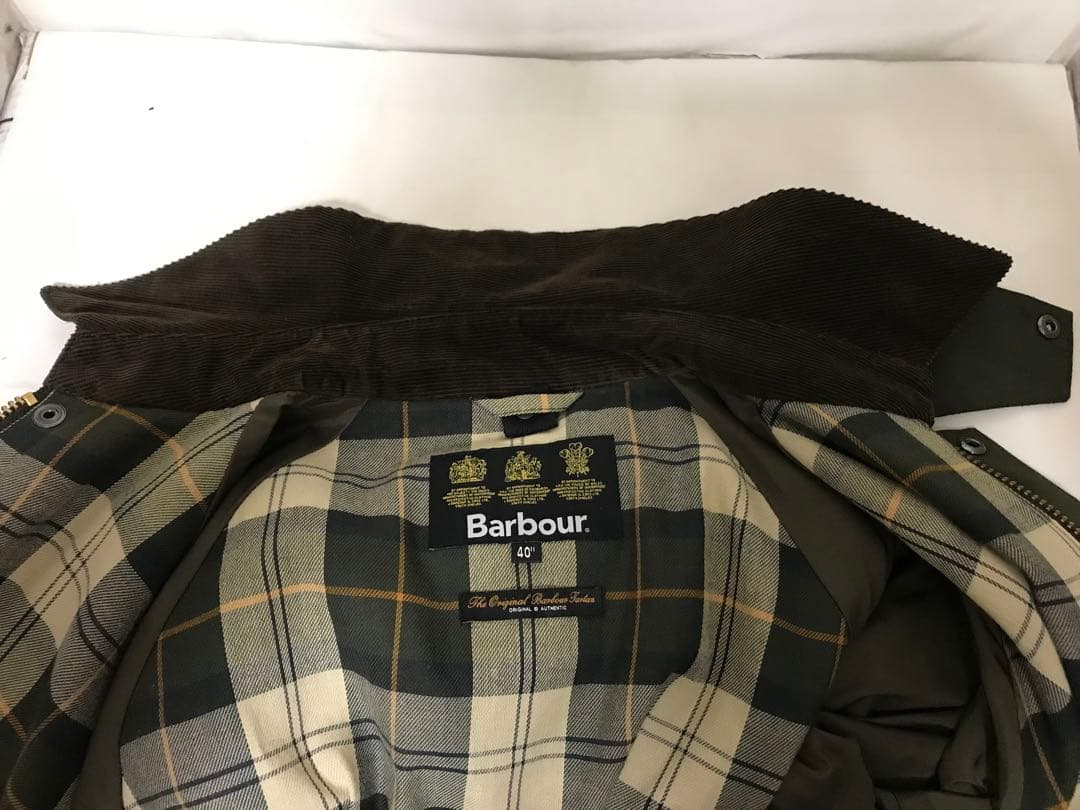 美品 Barbour（バブアー）× BEAMS F（ビームスF）別注