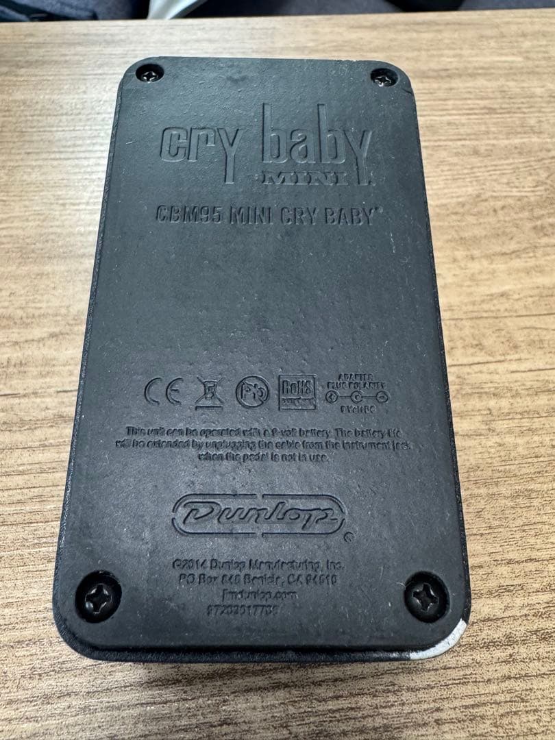【美品】Jim Dunlop Cry Baby Mini CBM95 ワウペダル