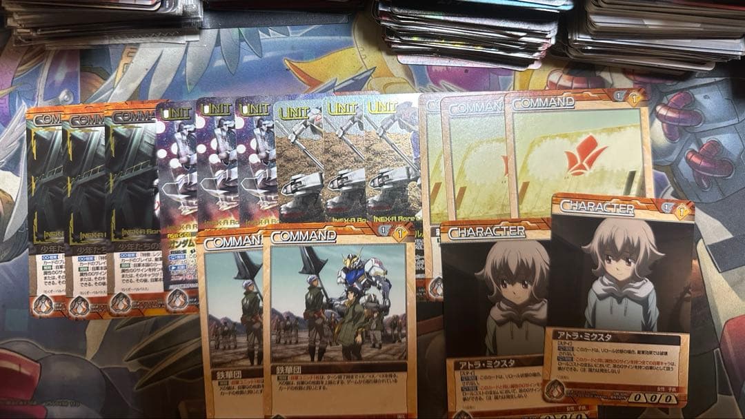 ガンダムウォーネグザ　鉄血のオルフェンズ　まとめ売り　ほぼデッキ