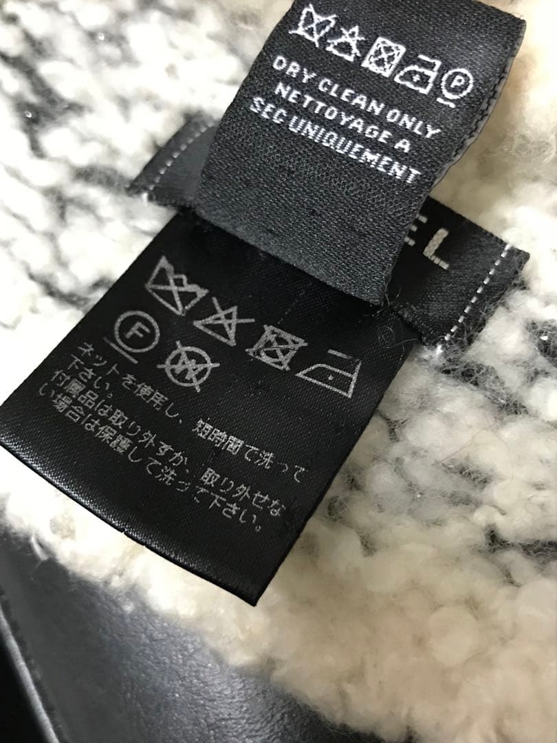 美品　シャネル　CHANEL カシミヤ　ニット帽　ココ