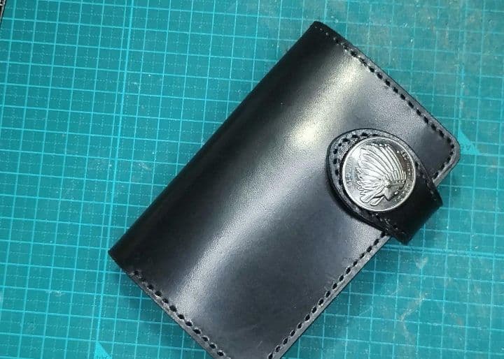 Ree　レザーウォレット　ブラック