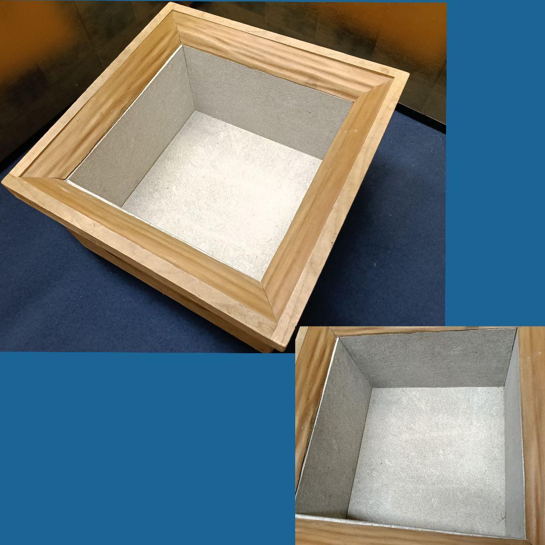 AO19 置炉 桐製 内側耐熱プレート 五徳付 七宝透彫 専用紙箱 茶道具