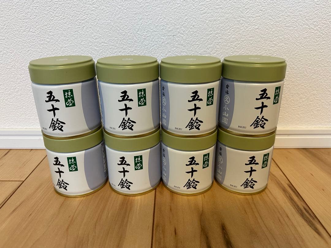 丸久小山園　五十鈴　抹茶 40g8缶セット