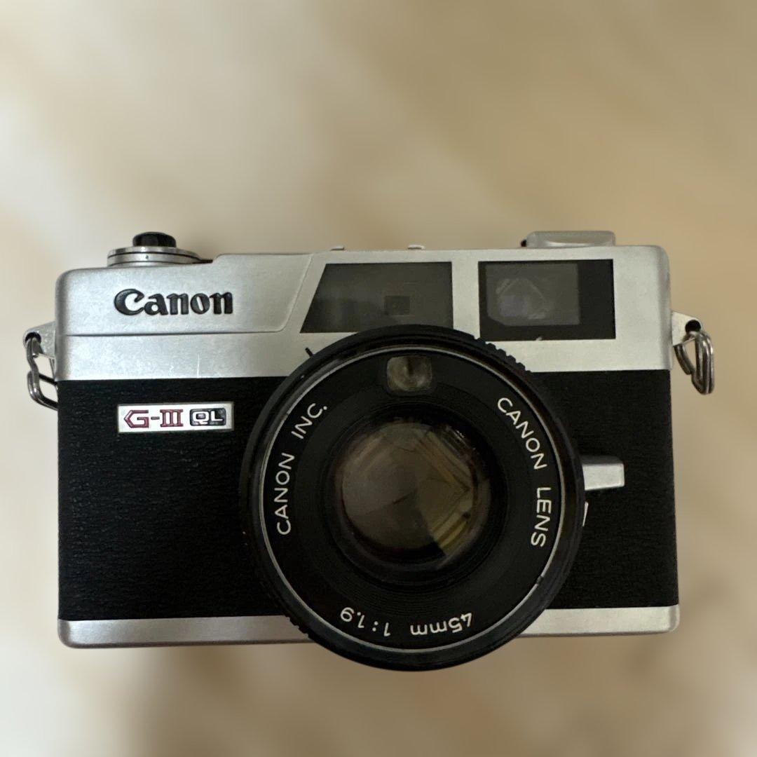 Canon G-III QL フィルムカメラ 45mm f/1.9
