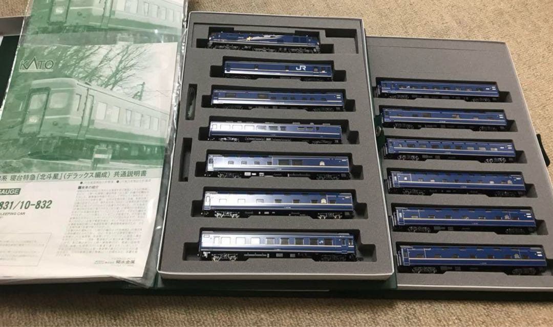 KATO EF510+24系寝台特急“北斗星”デラックス編成 フル編成