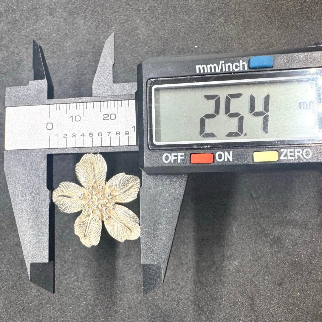 ティファニー フラワー モチーフ ブローチ SV925 シルバー