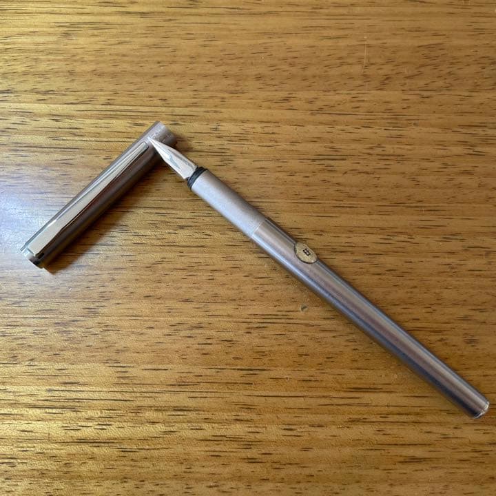 MONTBLANC モンブラン 万年筆 ノブレス MB EF シルバー