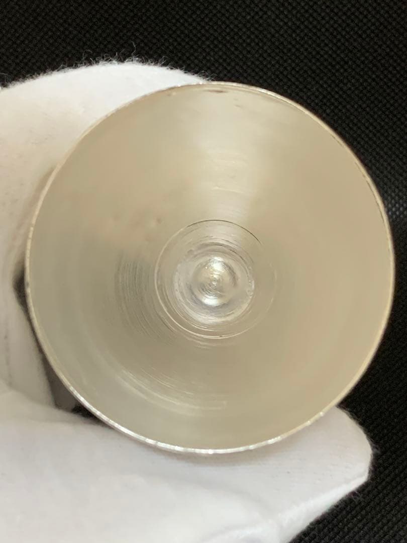 帝政ロシア 銀製 ショットグラス 84刻印 純度87.5% 75.3g