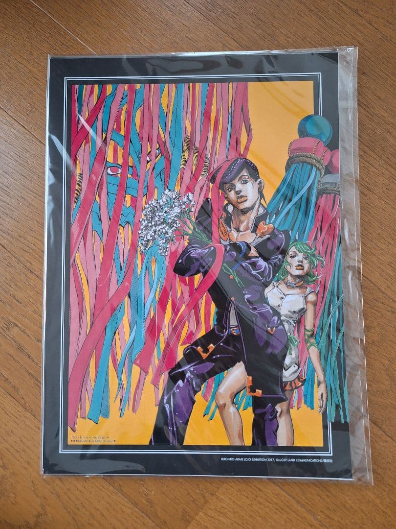 【新品未開封レア品】ジョジョ展 イラストボード