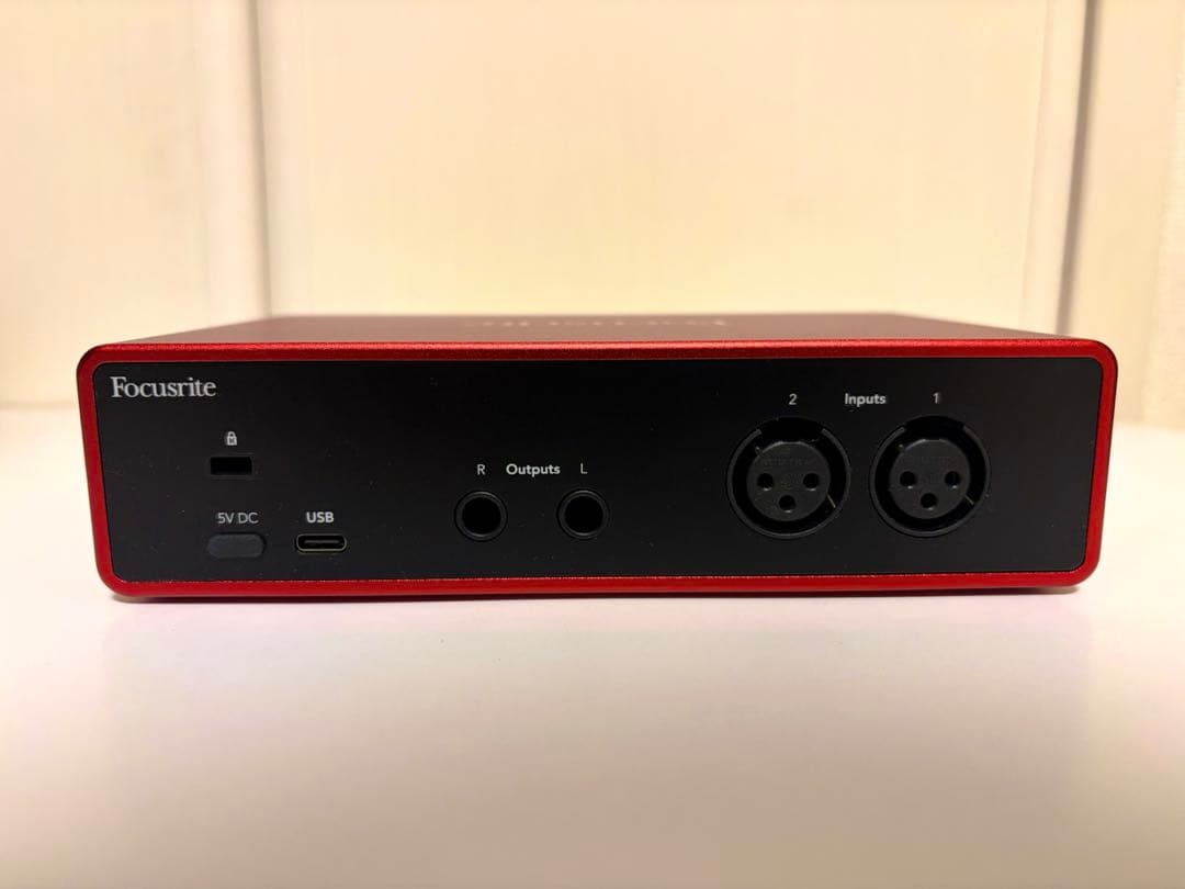 トヨタFocusrite Scarlett 2i2 4th Gen第4世代