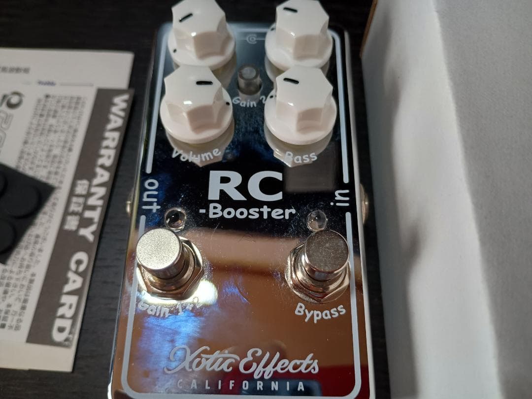 ギター Xotic Effects RC-Booster V2