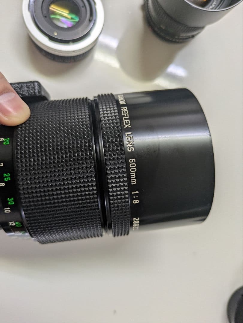 Canon 一眼レフカメラA-1 フィルムカメラとレンズ5本セット