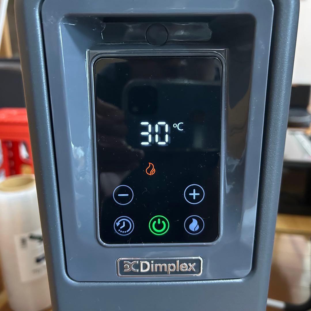 【美品】Dimplexオイルフリーヒーター ECR12ECSF B04グレー